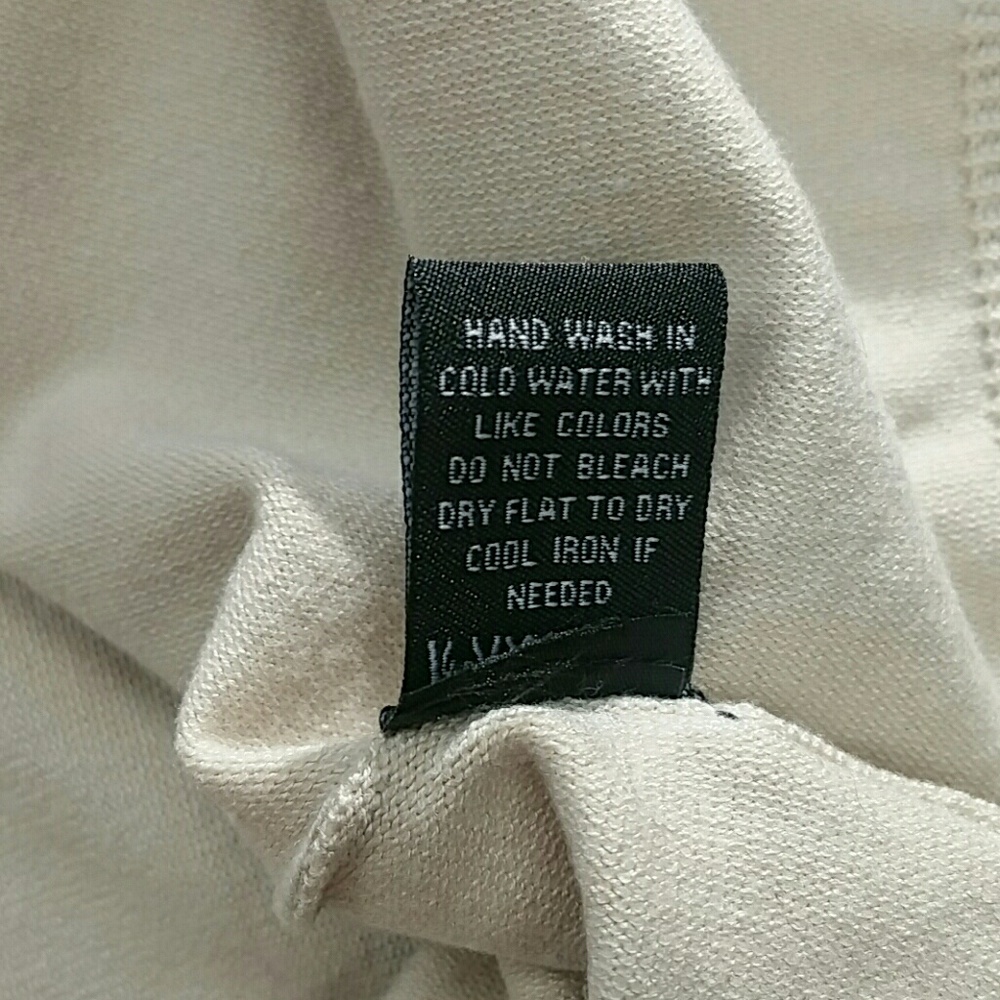 Boat neck cream top - Picture 6 of 7